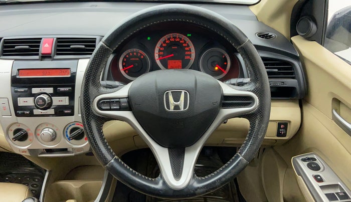 2011 Honda City V MT PETROL, Petrol, Manual, 63,580 km, Steering Wheel Close Up