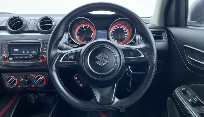 2018 Maruti Swift VXI ABS, Petrol, Manual, 28,686 km, Steering Wheel Close Up