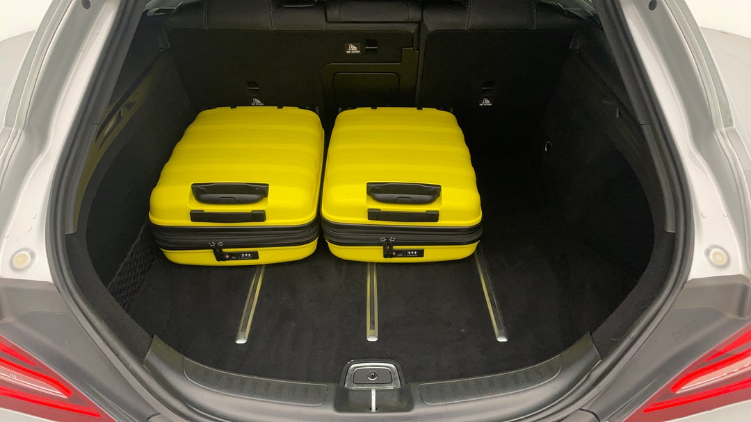 Boot Inside View with Luggage