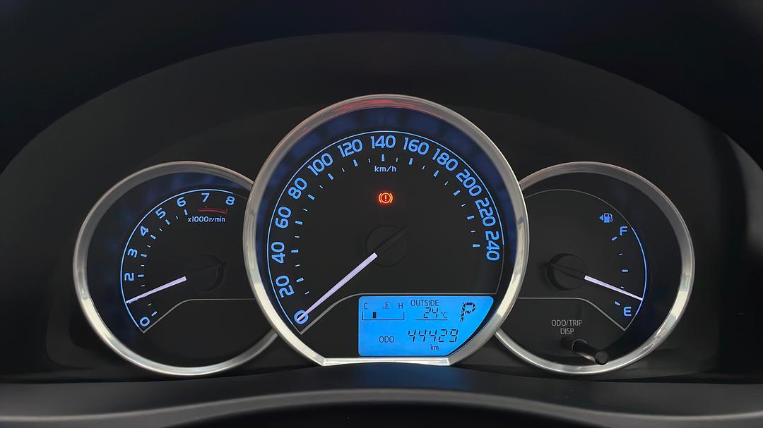 2016 Toyota Corolla Ascent, Automatic, 44429 km, Odometer View