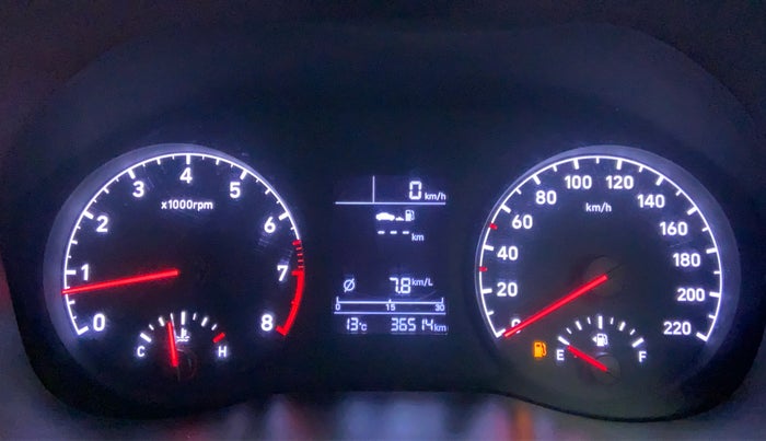 2018 Hyundai Verna 1.6 SX VTVT, Petrol, Manual, 36,382 km, Odometer Image