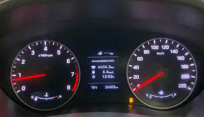2018 Hyundai Elite i20 ASTA 1.2 (O), Petrol, Manual, 26,694 km, Odometer View
