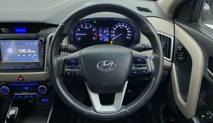 2016 Hyundai Creta 1.6 SX PLUS AUTO PETROL, Petrol, Automatic, 48,530 km, Steering Wheel Close Up
