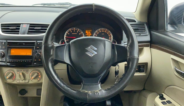 2016 Maruti Swift Dzire VXI OPT, Petrol, Manual, 69,808 km, Steering Wheel Close Up
