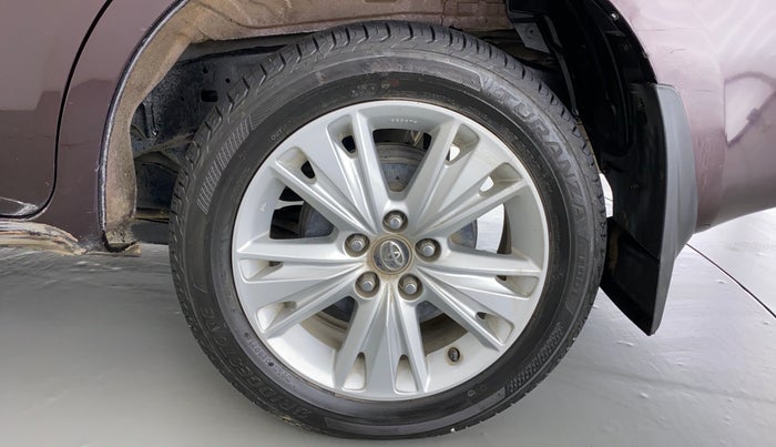 2018 Toyota Innova Crysta 2.8 ZX AT 7 STR, Diesel, Automatic, 40,703 km, Left Rear Wheel