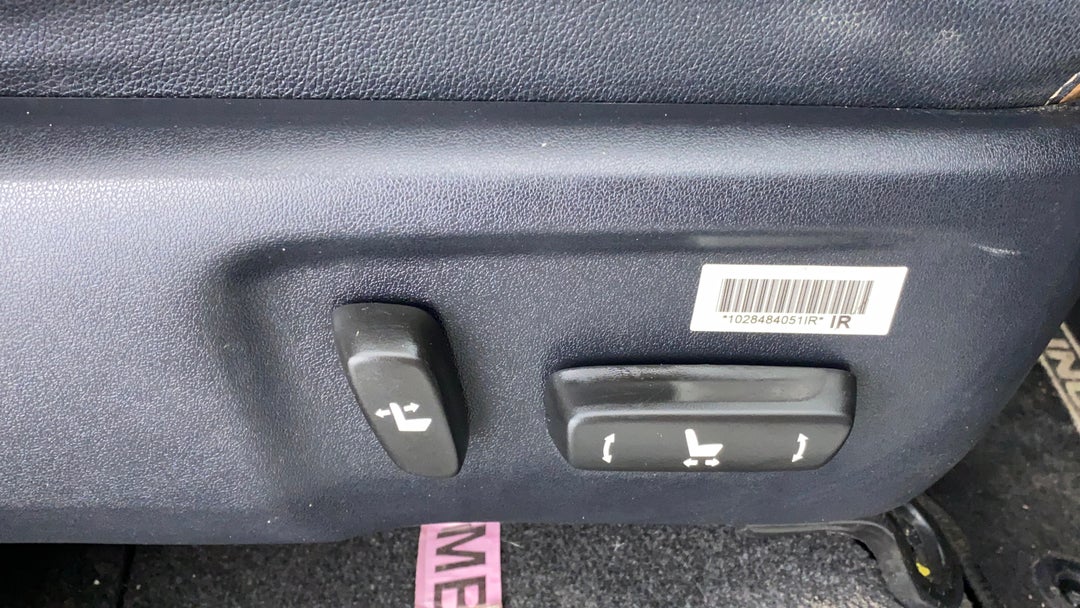 Driver Side Adjustment Panel