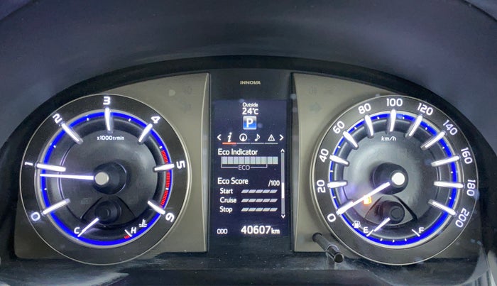 2018 Toyota Innova Crysta 2.8 ZX AT 7 STR, Diesel, Automatic, 40,703 km, Odometer Image