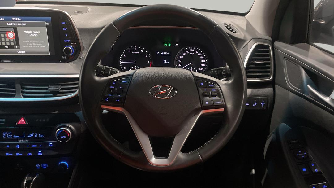 2020 Hyundai Tucson Elite (2WD), Automatic, 73011 km, Steering Wheel Close-up