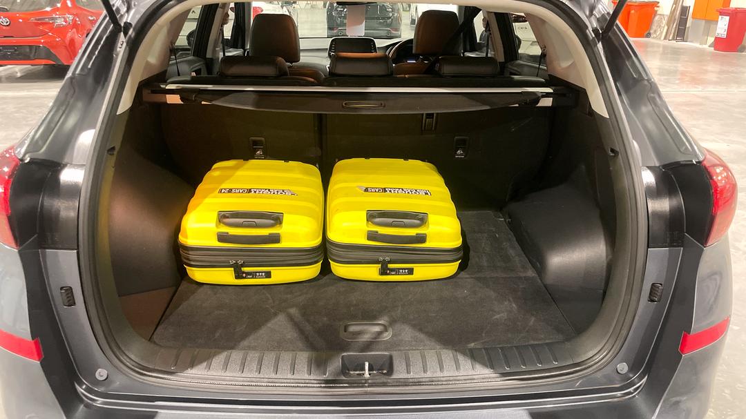 2020 Hyundai Tucson Elite (2WD), Automatic, 73011 km, Boot Inside View with Luggage