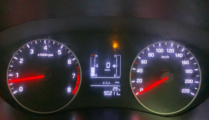 2019 Hyundai Elite i20 SPORTZ PLUS 1.2, Petrol, Manual, 90,453 km, Odometer Image