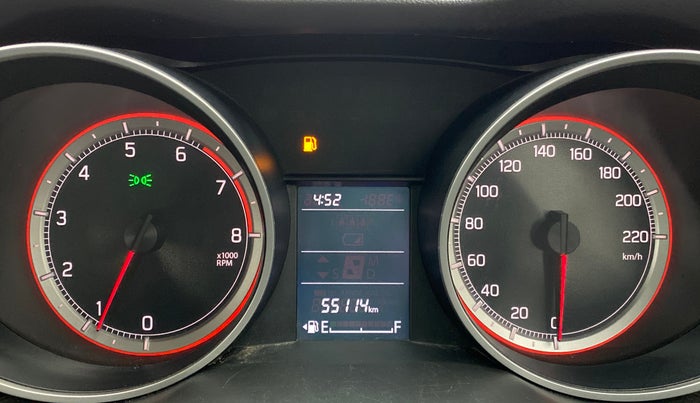 2021 Maruti Swift VXI, Petrol, Manual, 55,114 km, Odometer Image