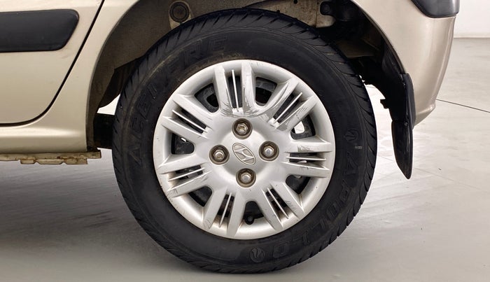 2010 Hyundai Santro Xing GLS, Petrol, Manual, 45,401 km, Left Rear Wheel