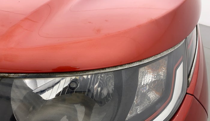 2016 Mahindra Kuv100 K4+ 6 STR, Petrol, Manual, 24,638 km, Left headlight - Chrome has minor damage