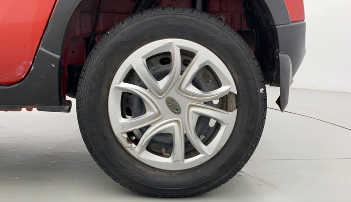 2016 Mahindra Kuv100 K4+ 6 STR, Petrol, Manual, 24,638 km, Left Rear Wheel