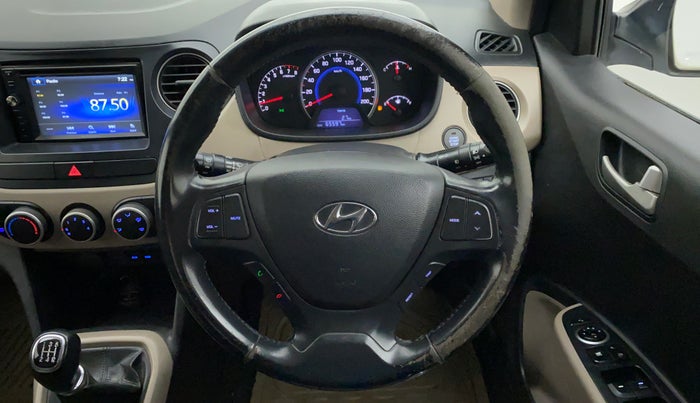 2014 Hyundai Grand i10 ASTA 1.2 KAPPA VTVT, Petrol, Manual, 65,597 km, Steering Wheel Close Up