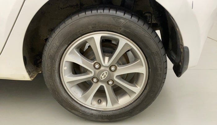 2014 Hyundai Grand i10 ASTA 1.2 KAPPA VTVT, Petrol, Manual, 65,597 km, Left Rear Wheel