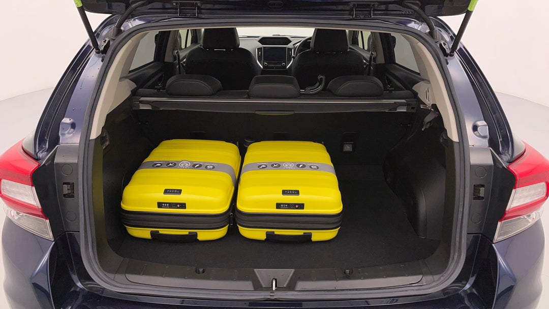 Boot Inside View with Luggage
