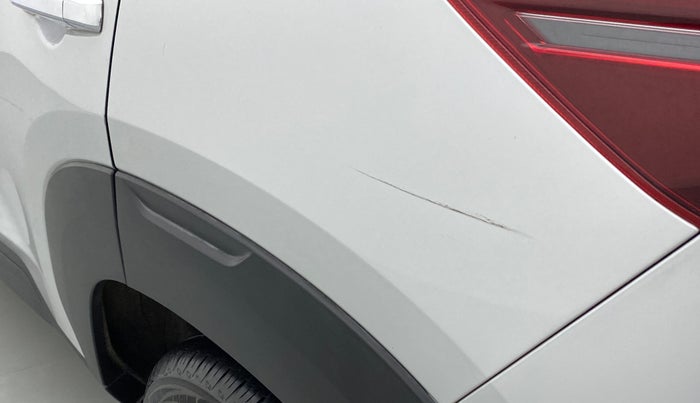 2021 Nissan MAGNITE XL TURBO CVT, Petrol, Automatic, 26,496 km, Left quarter panel - Minor scratches