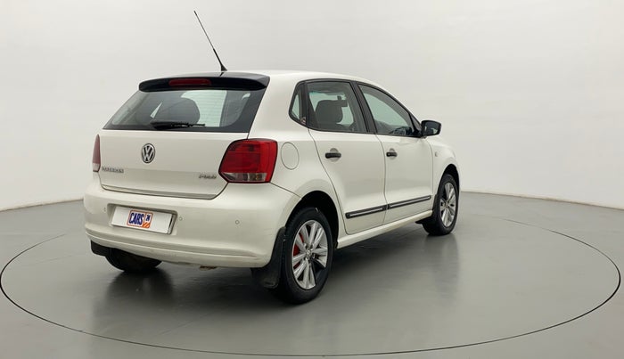 2012 Volkswagen Polo HIGHLINE1.2L PETROL, Petrol, Manual, 66,298 km, Right Back Diagonal