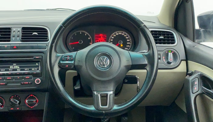 2012 Volkswagen Polo HIGHLINE1.2L PETROL, Petrol, Manual, 66,298 km, Steering Wheel Close Up