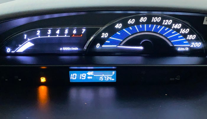2017 Toyota Etios V PLATINUM, Petrol, Manual, 15,773 km, Odometer Image