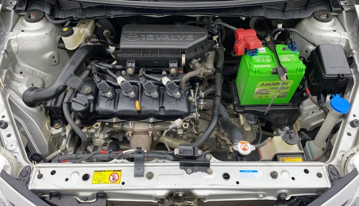 2017 Toyota Etios V PLATINUM, Petrol, Manual, 15,773 km, Open Bonet