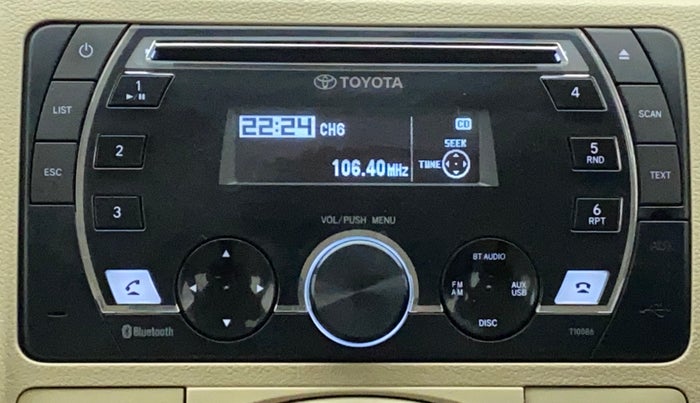 2017 Toyota Etios V PLATINUM, Petrol, Manual, 15,773 km, Infotainment System