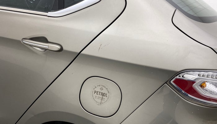 2019 Tata TIGOR XZ PLUS PETROL, Petrol, Manual, 20,300 km, Left quarter panel - Paint has minor damage