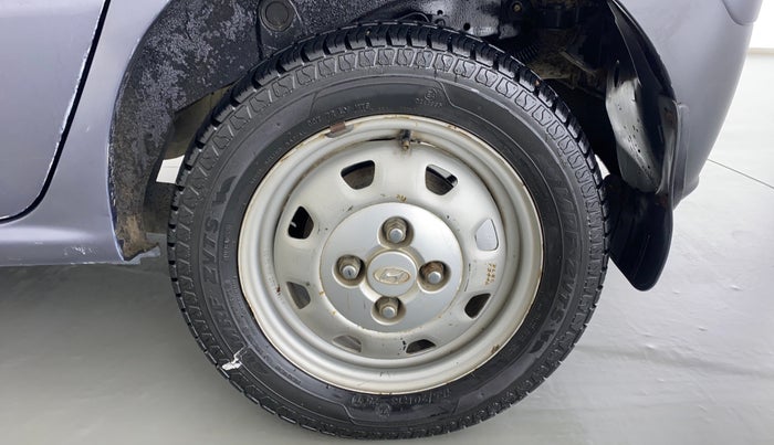 2010 Hyundai Santro Xing GL, Petrol, Manual, 23,492 km, Left Rear Wheel