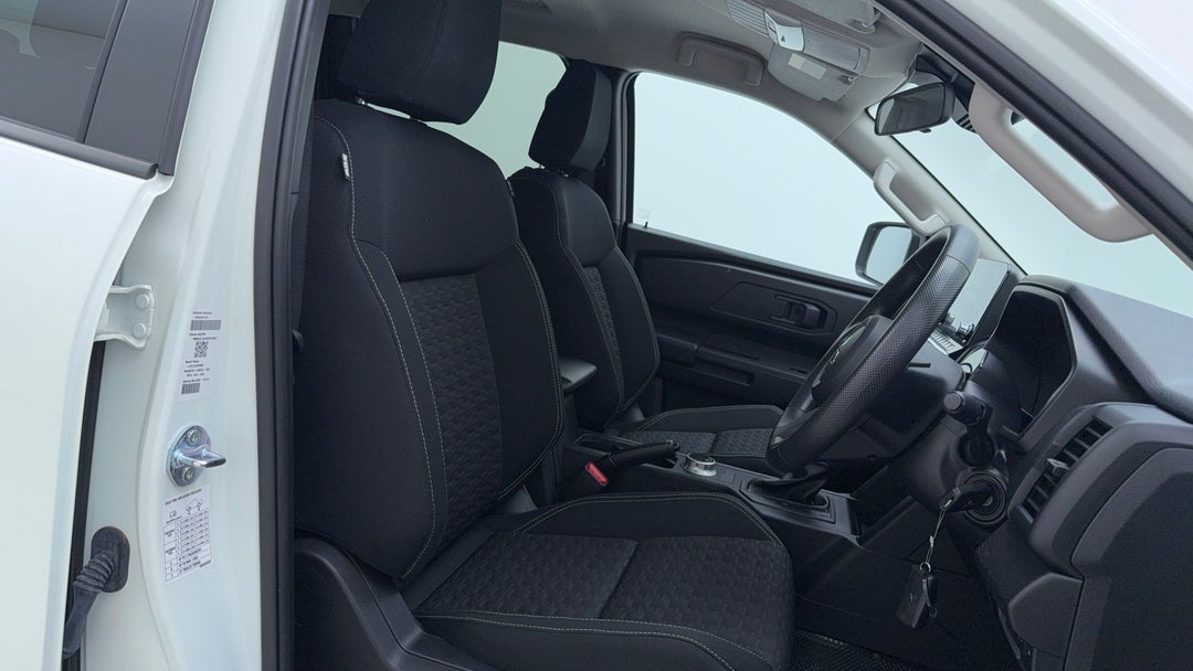 Right Side Front Door Cabin View