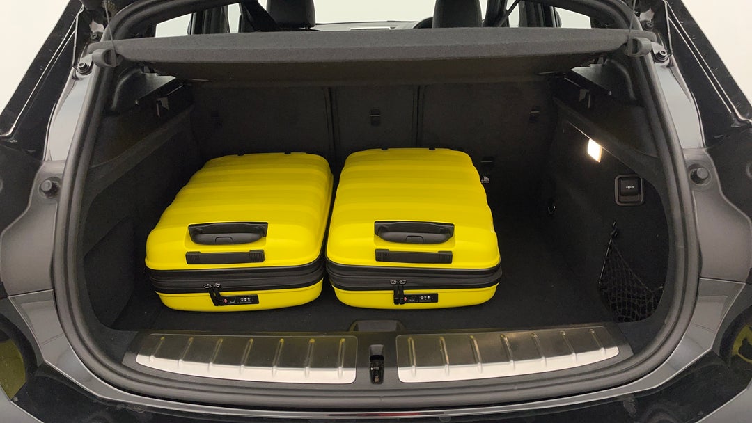 Boot Inside View with Luggage