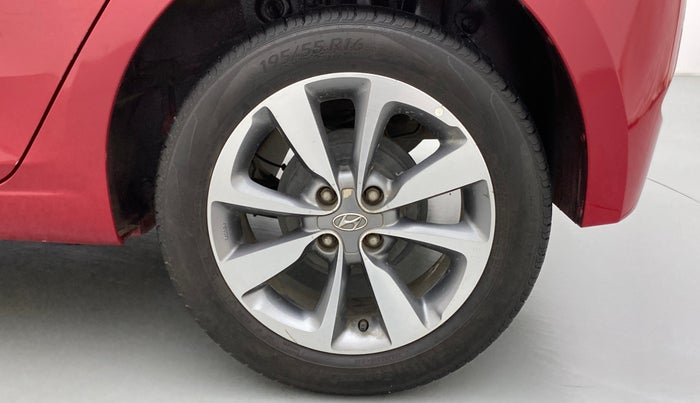 2017 Hyundai Elite i20 ASTA 1.2 DUAL TONE, Petrol, Manual, 76,411 km, Left Rear Wheel