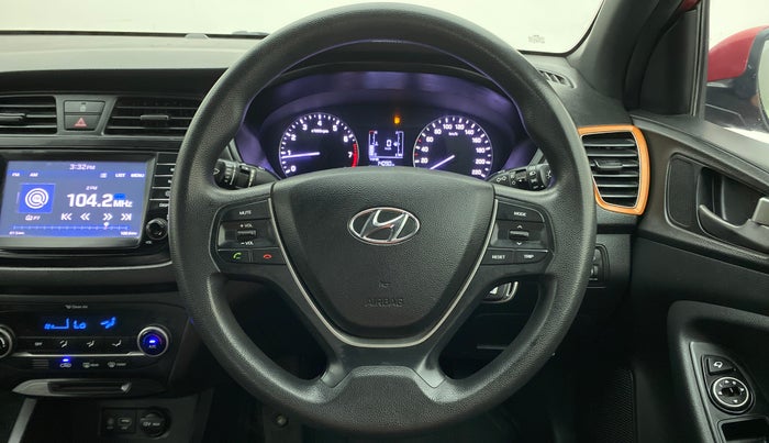 2017 Hyundai Elite i20 ASTA 1.2 DUAL TONE, Petrol, Manual, 76,411 km, Steering Wheel Close Up