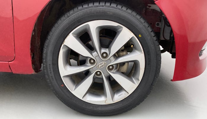2017 Hyundai Elite i20 ASTA 1.2 DUAL TONE, Petrol, Manual, 76,411 km, Right Front Wheel