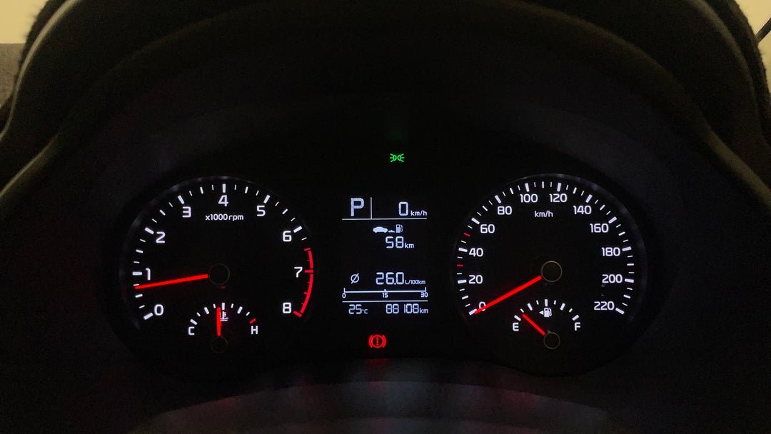 2017 Kia Rio S, Automatic, 88108 km, Odometer View