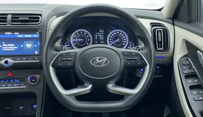 2020 Hyundai Creta SX PETROL MT, Petrol, Manual, 18,697 km, Steering Wheel Close Up
