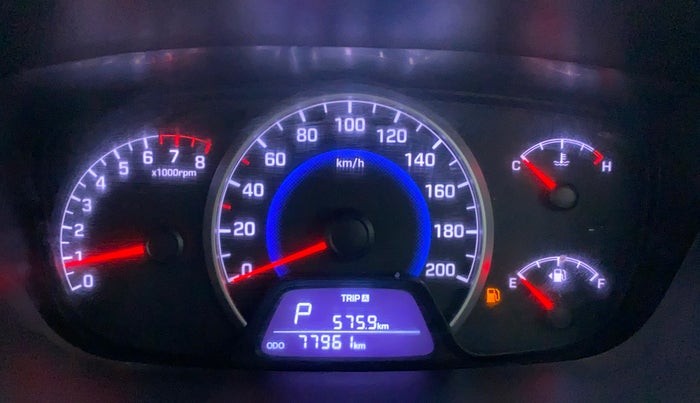 2016 Hyundai Grand i10 1.2 ASTA (O) AT, Petrol, Automatic, 77,961 km, Odometer View