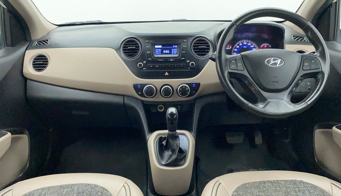 2016 Hyundai Grand i10 1.2 ASTA (O) AT, Petrol, Automatic, 77,961 km, Dashboard View