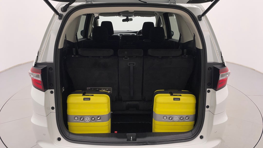 Boot Inside View with Luggage