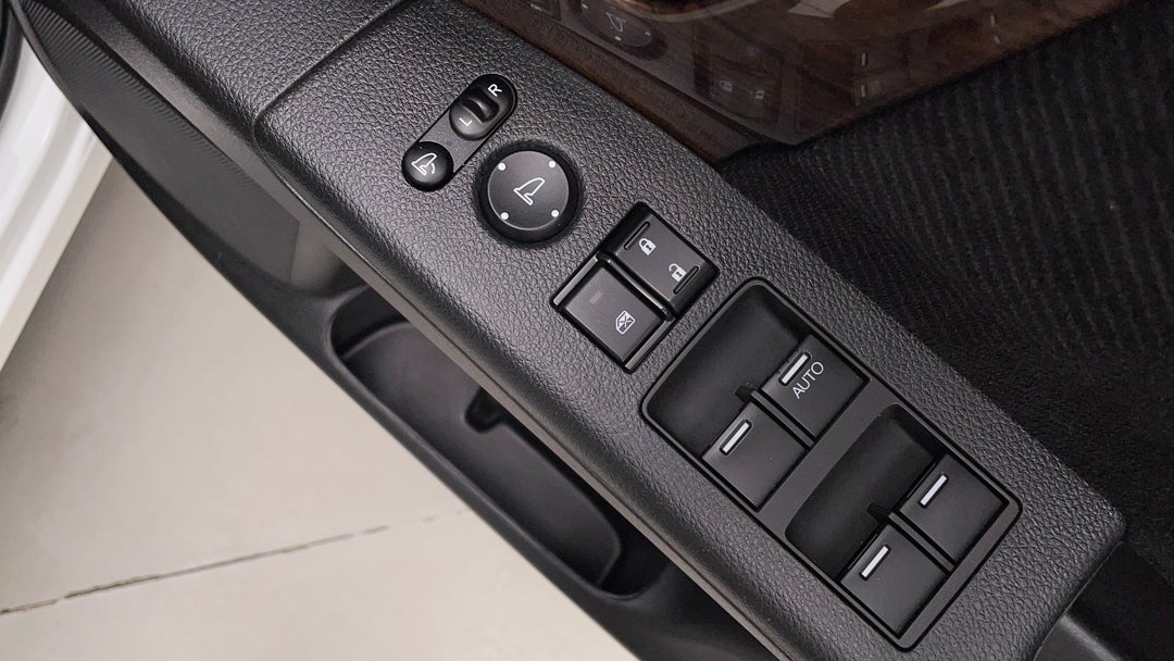 Drivers Side Door Panel Controls