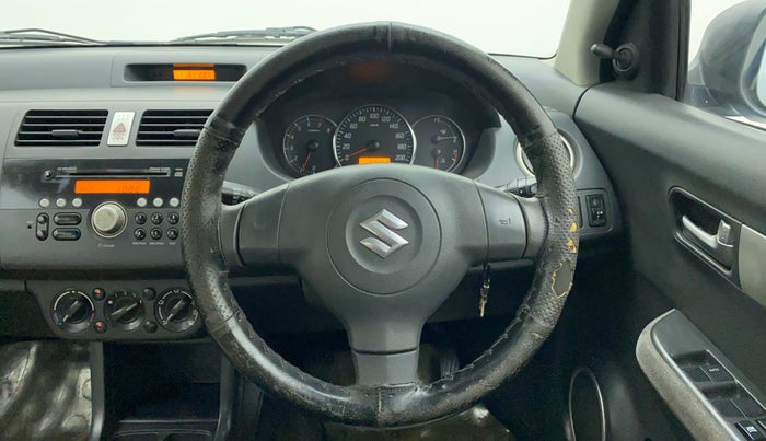 2010 Maruti Swift Dzire VXI, Petrol, Manual, 84,021 km, Steering Wheel Close Up