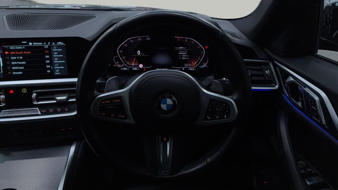 2022 BMW 4 20i M Sport Gran Coupe, Automatic, 28307 km, Steering Wheel Close-up