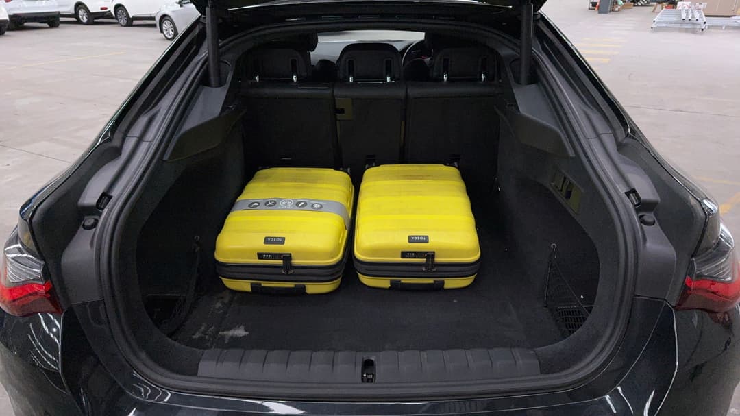 2022 BMW 4 20i M Sport Gran Coupe, Automatic, 28307 km, Boot Inside View with Luggage