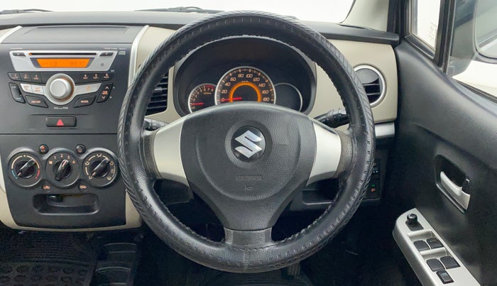 2016 Maruti Wagon R 1.0 VXI OPT, Petrol, Manual, 86,529 km, Steering Wheel Close Up