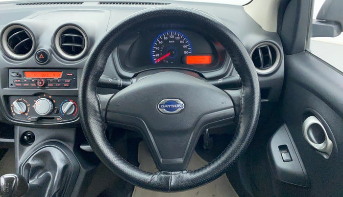2018 Datsun Go T, Petrol, Manual, 32,155 km, Steering Wheel Close Up