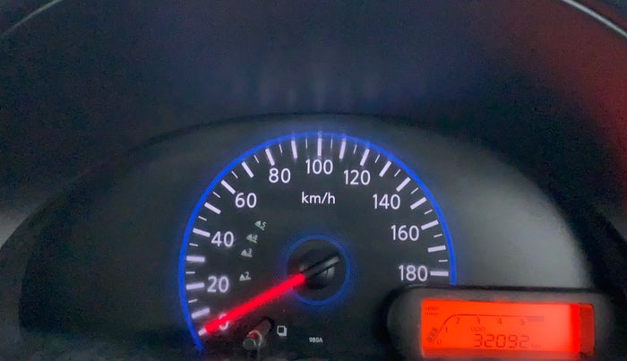 2018 Datsun Go T, Petrol, Manual, 32,155 km, Odometer Image