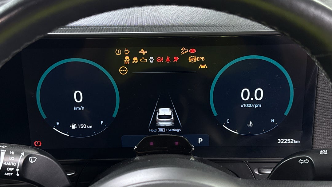 2023 Hyundai Kona Premium, Automatic, 32252 km, Odometer View