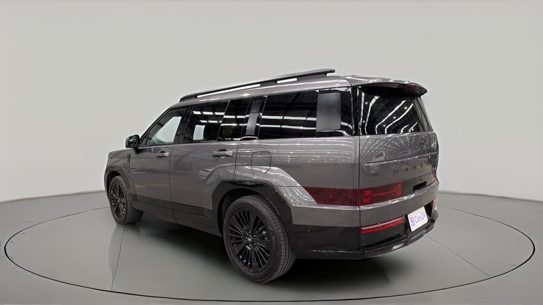2025 Hyundai Santa Fe Calligraphy Hev (7 Seat) (blk), Automatic, 26263 km, Left Back Diagonal (45- Degree) View