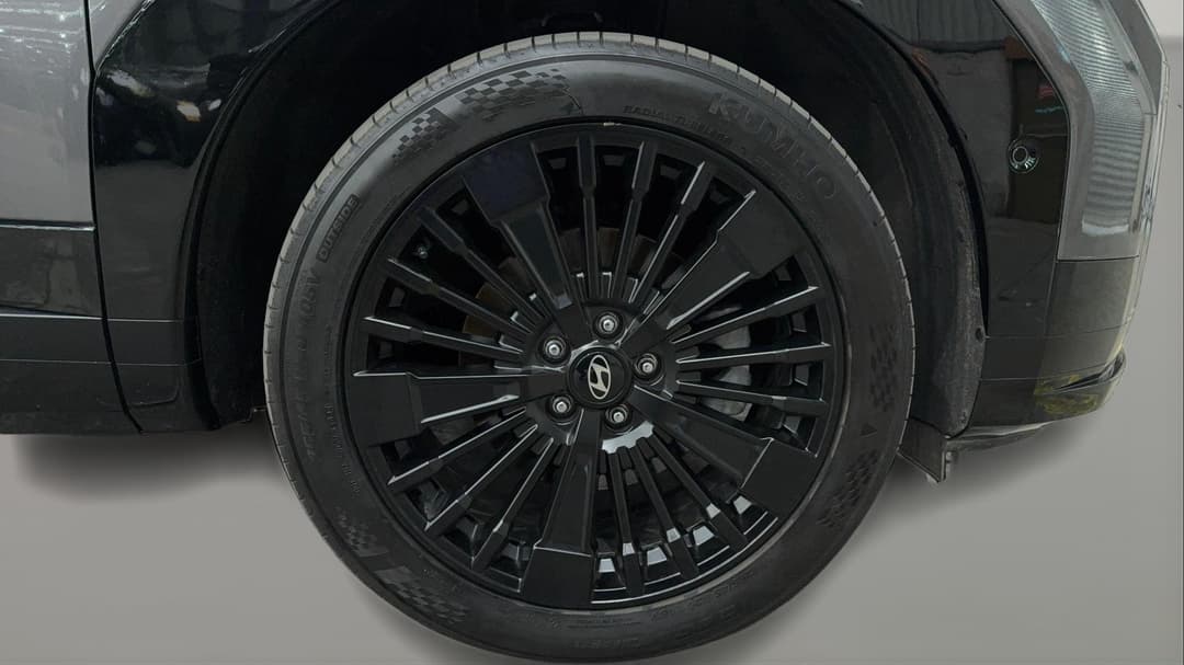 2025 Hyundai Santa Fe Calligraphy Hev (7 Seat) (blk), Automatic, 26263 km, Right Front Wheel