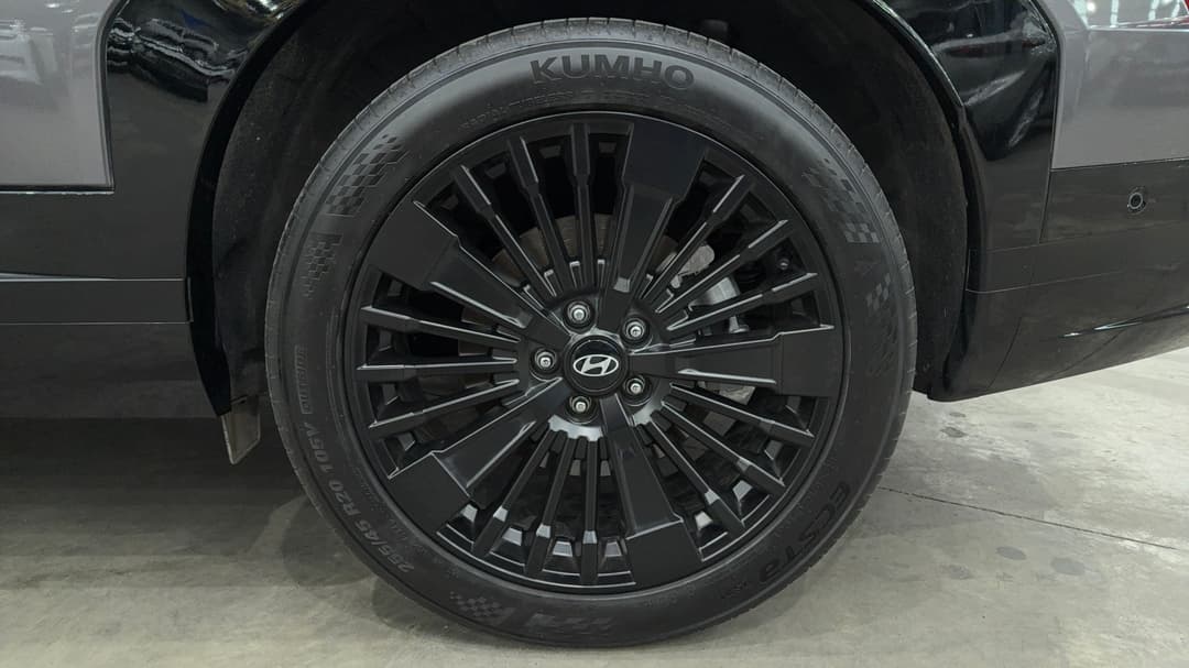 2025 Hyundai Santa Fe Calligraphy Hev (7 Seat) (blk), Automatic, 26263 km, Left Rear Wheel